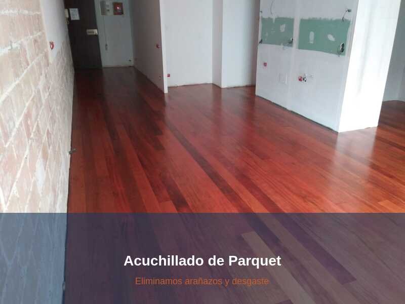 Acuchillar parquet Barcelona
